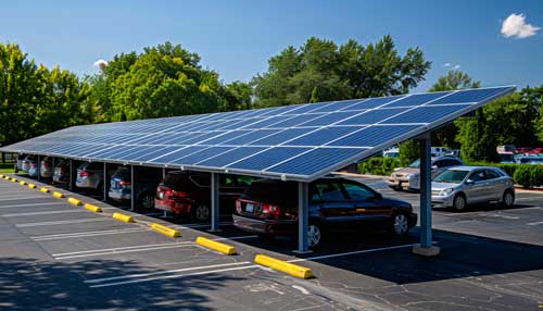 Solarcarport in Küllstedt